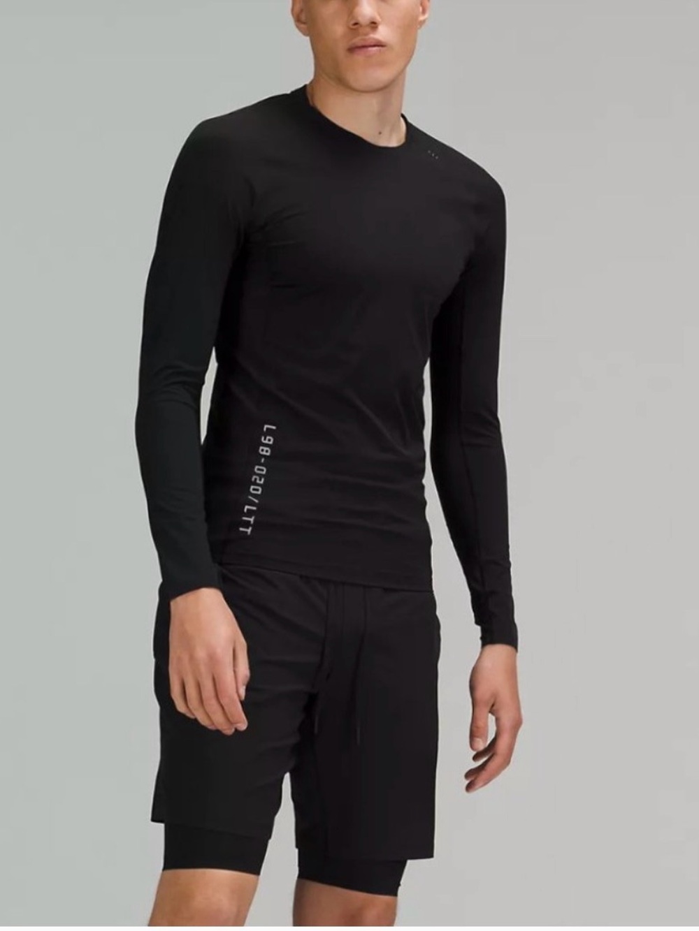 Lululemon License to Train Fitted Long-Sleeve Shirt